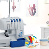 Overlock Brother 3534DT – Costura profesional con 3 o 4 hilos y brazo libre