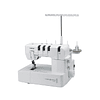 Colleretera Brother CV3440 | Recubridora 4-3-2 hilos con brazo libre y LED