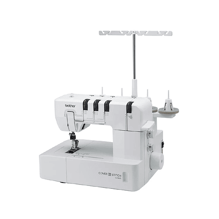 Colleretera Brother CV3440 | Recubridora 4-3-2 hilos con brazo libre y LED