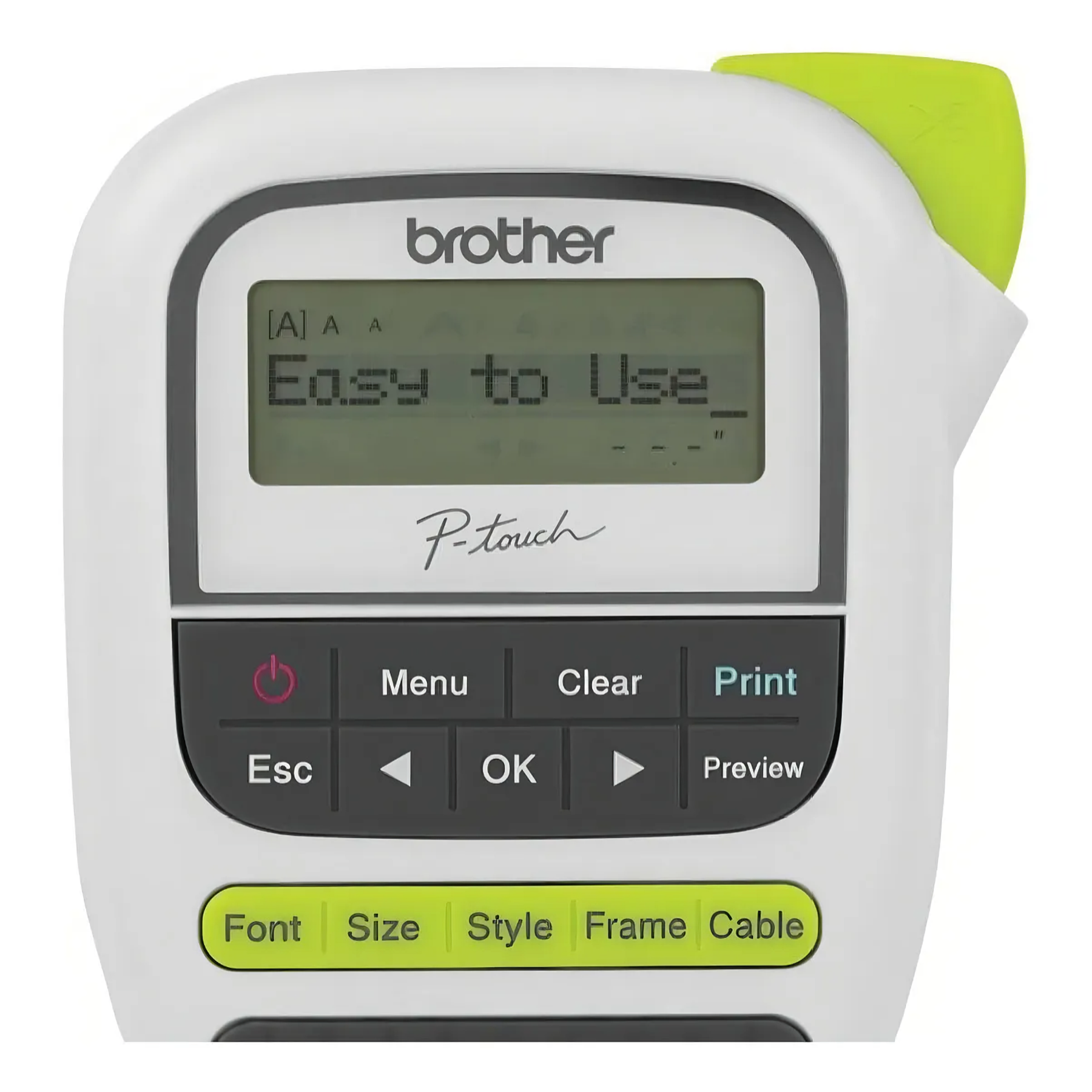 Rotuladora Brother P-Touch PT-H110 Blanca – Impresora de etiquetas portátil TZe