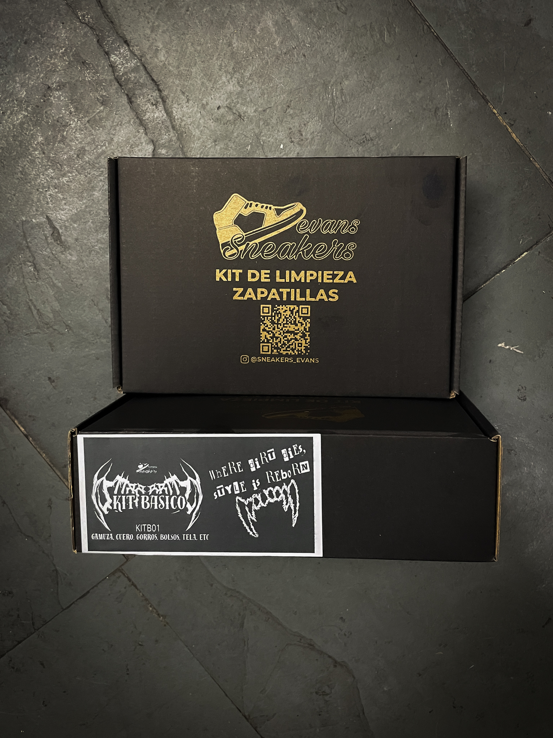 Kit básico sneaker evans x Brttzy  2