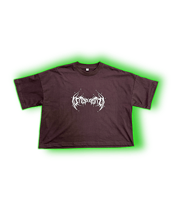 Tshirt metal Brown 