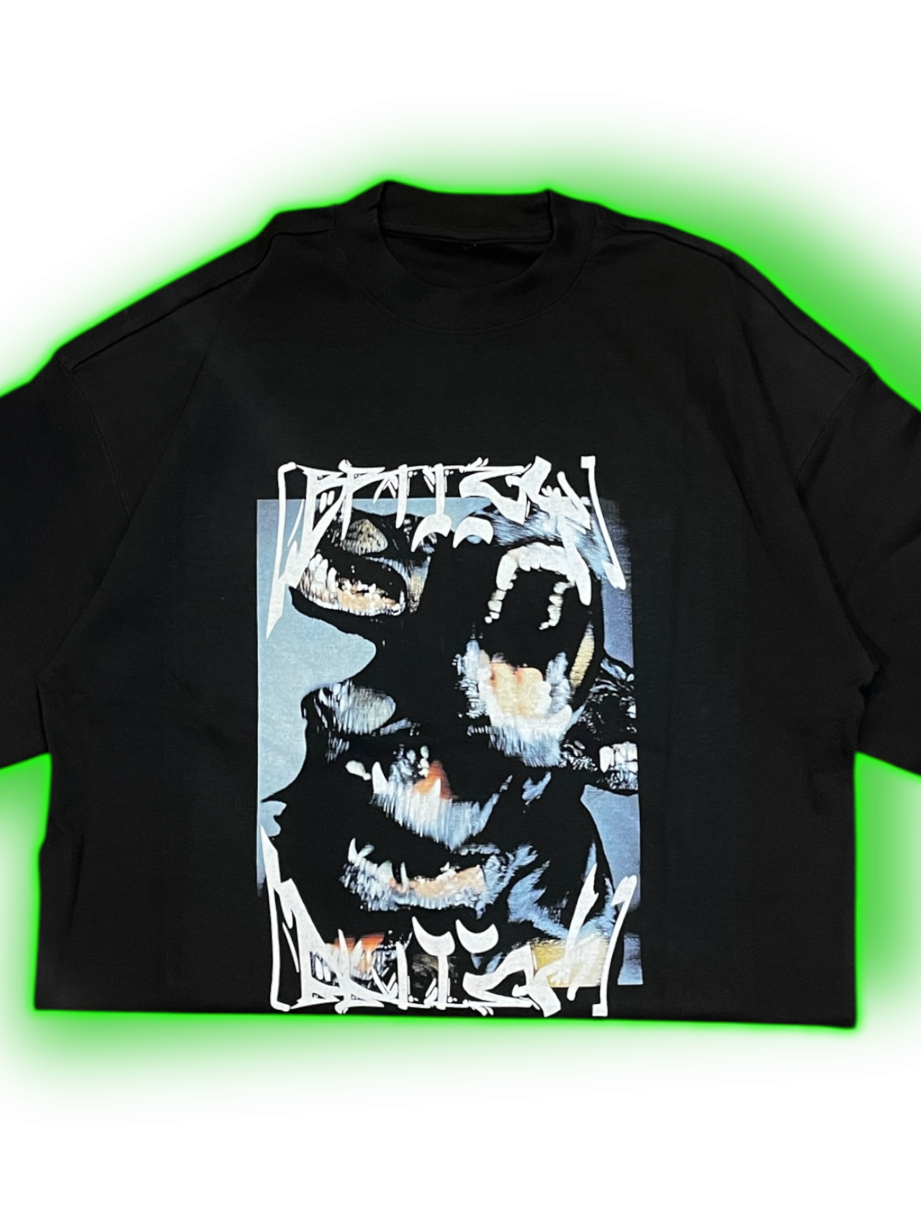 Boxy fit bad dog black (heavy weight) 1