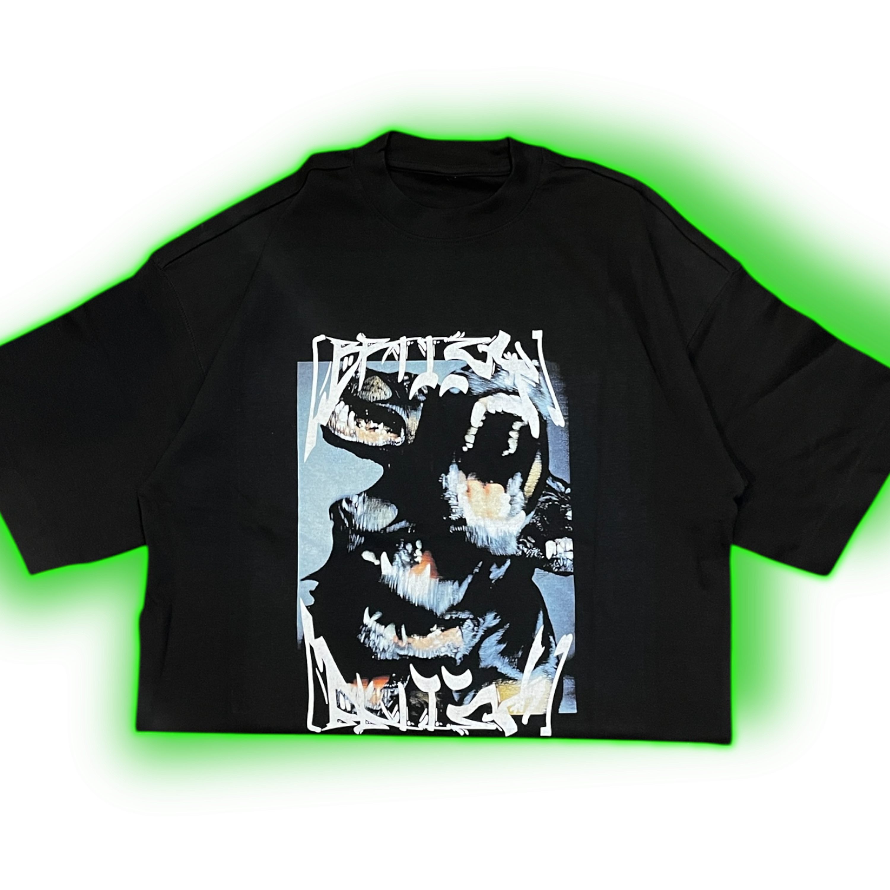 Boxy fit bad dog black (heavy weight) 1