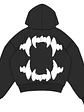 Pre-venta hoodie zipper black destroyer  - Miniatura 3