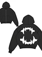Pre-venta hoodie zipper black destroyer  - Miniatura 1