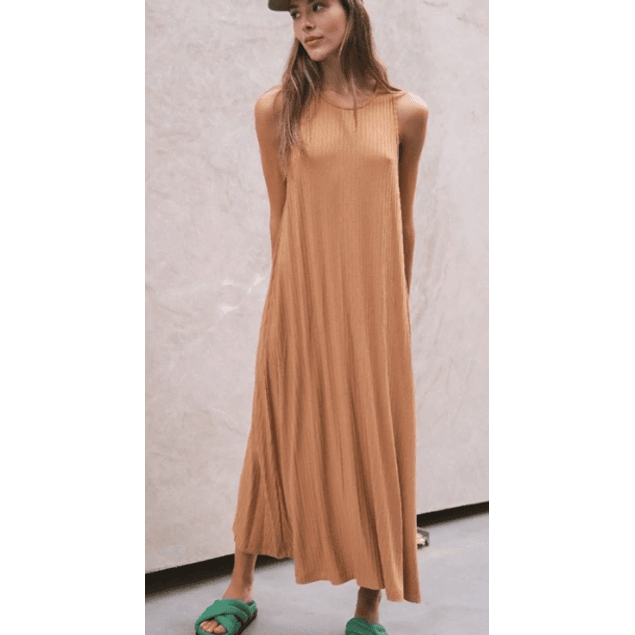 VESTIDO TINA - CAMEL