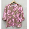 Remera Maga Waffle