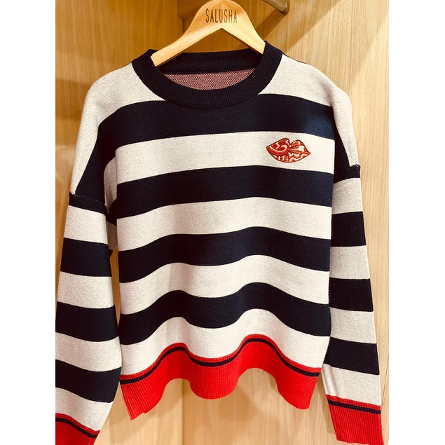 Sweater Rayado LOVE