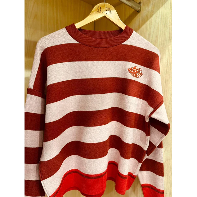 Sweater Rayado LOVE