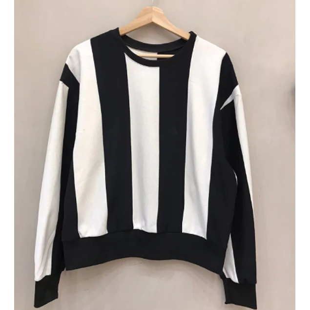Buzo Raya Vertical Negro