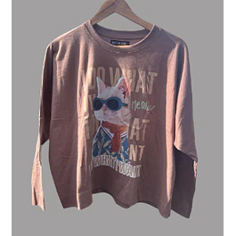 Remera Frida  Café Cat