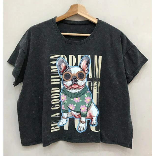 Remera Nevada  Bulldog