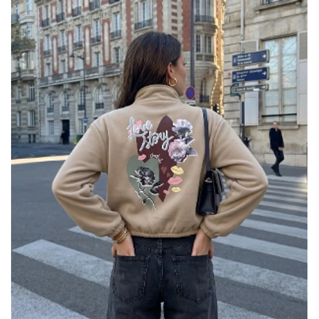 Campera Alo Estampada