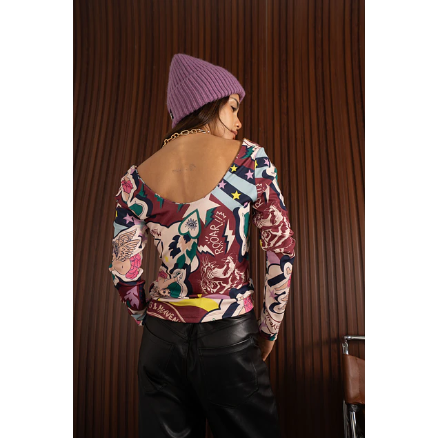 Remera Roxy Sublimada