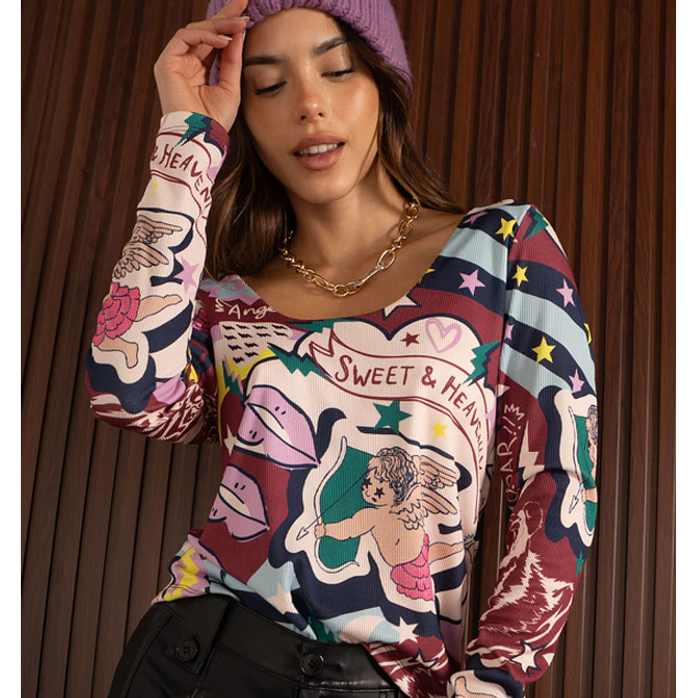 Remera Roxy Sublimada