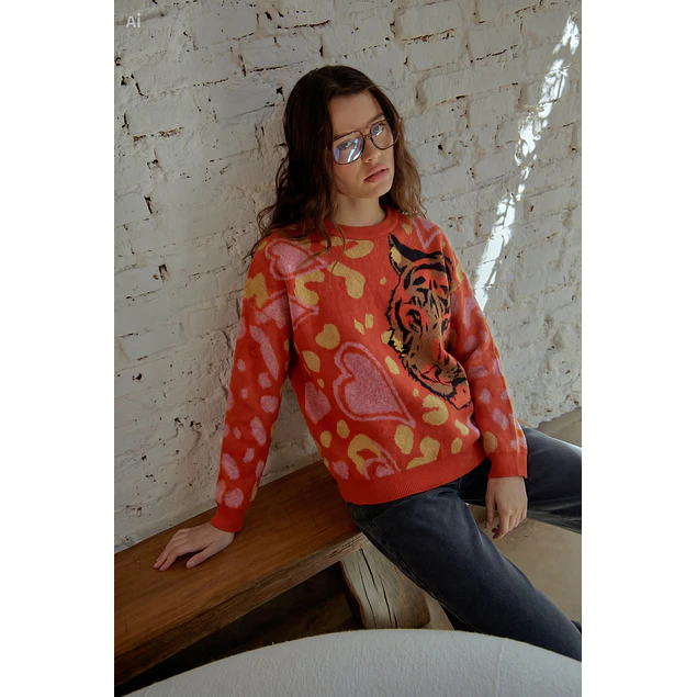 Sweater Singapur Rojo
