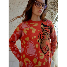 Sweater Singapur Rojo