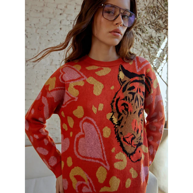 Sweater Singapur Rojo