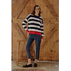 Sweater Rayado Love Azul