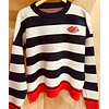 Sweater Rayado Love Azul