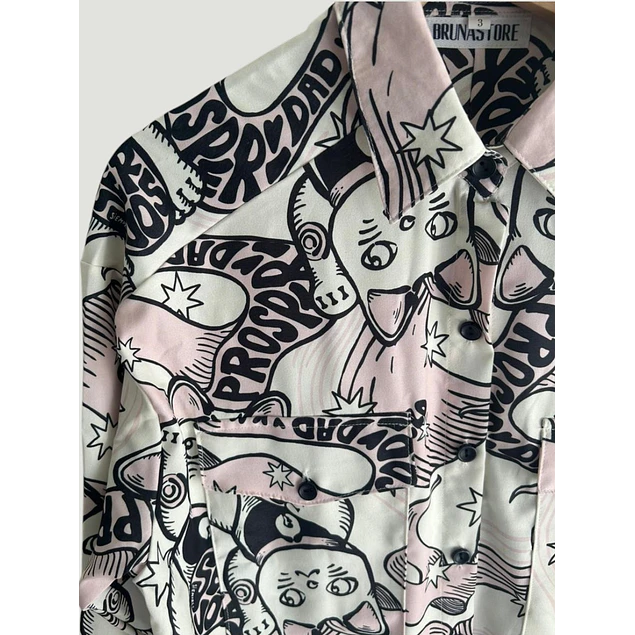 Camisa Simona Gato