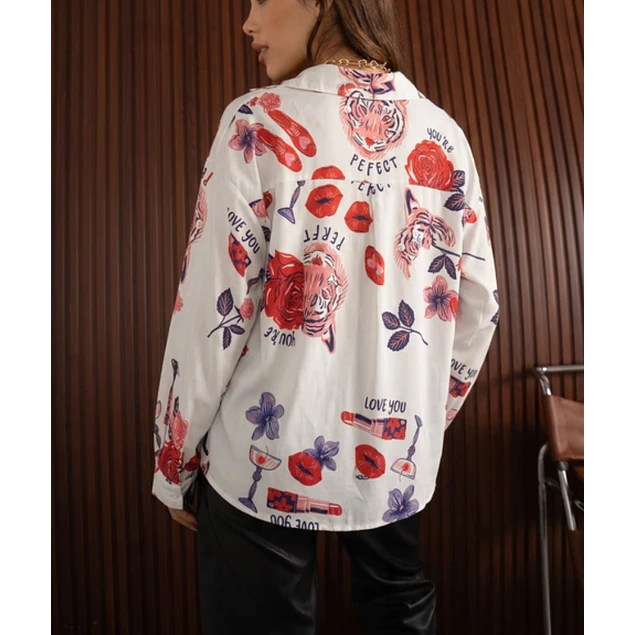Camisa Simona Love