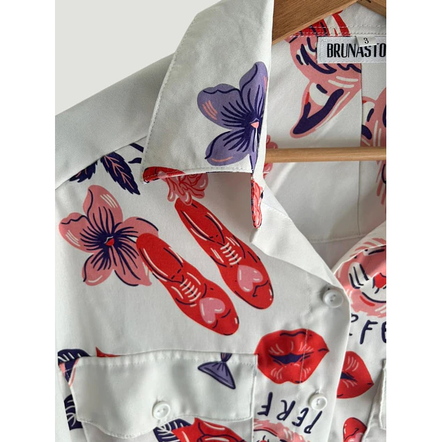 Camisa Simona Love