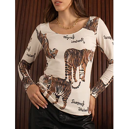 Remera Roxy  Tigre