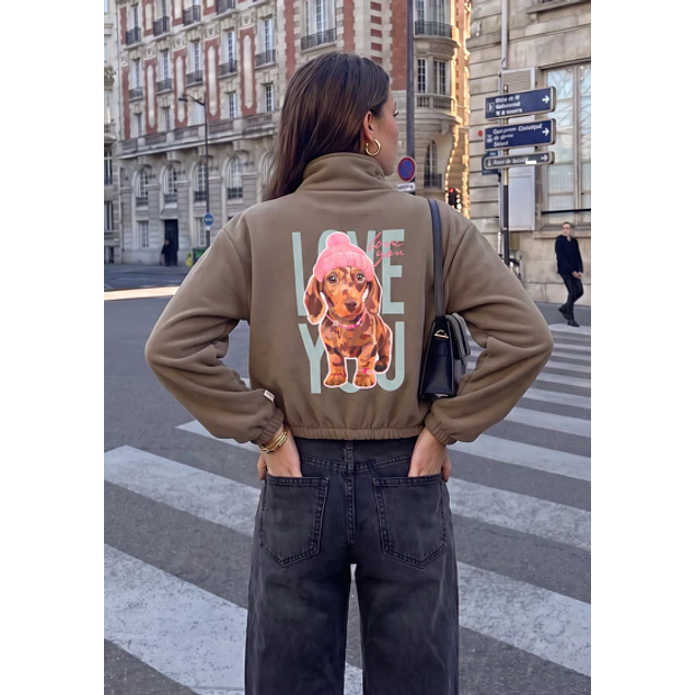 Campera Alo Love Moka