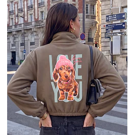 Campera Alo Love Moka
