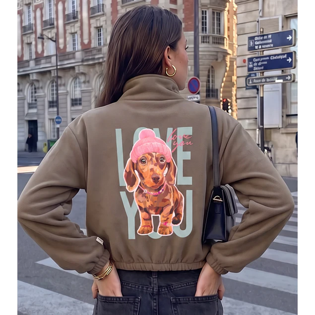 Campera Alo Love Moka