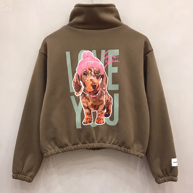 Campera Alo Love Moka