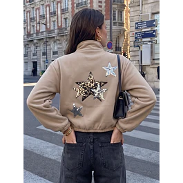 Campera Alo Beige Estrella