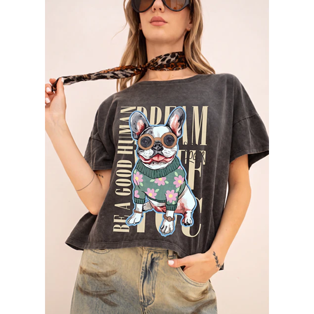 Remera Nevada  Bulldog