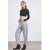 Jeans Barrel Gris
