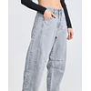 Jeans Barrel Gris