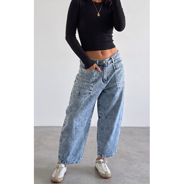 Jeans Lacar Celeste
