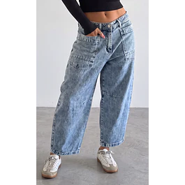 Jeans Lacar Celeste