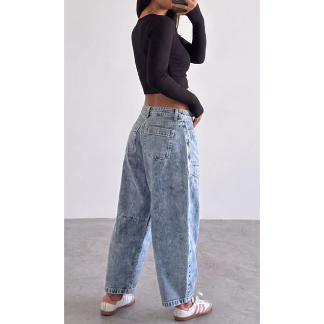 Jeans Lacar Celeste