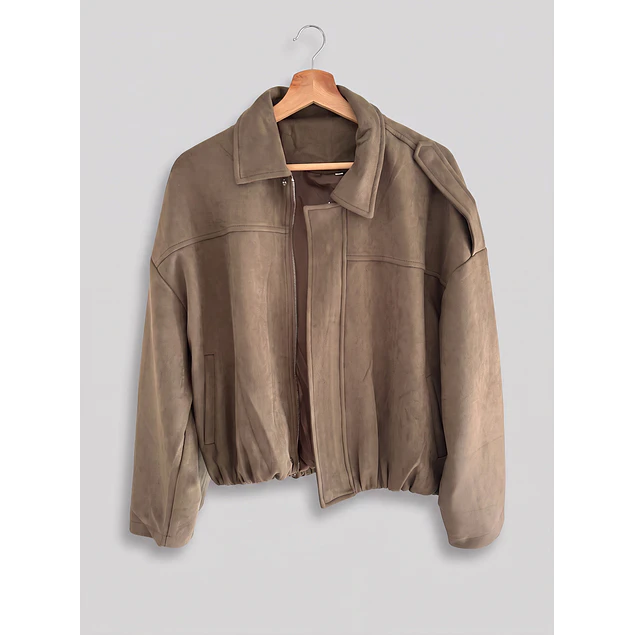 Chaqueta Bomber Verde