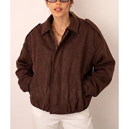 Chaqueta Bomber Café 