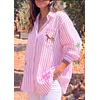 Camisa Rayas Rosada
