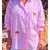 Camisa Rayas Rosada