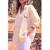 Camisa Rayas Amarilla