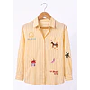 Camisa Rayas Amarilla