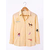 Camisa Rayas Amarilla