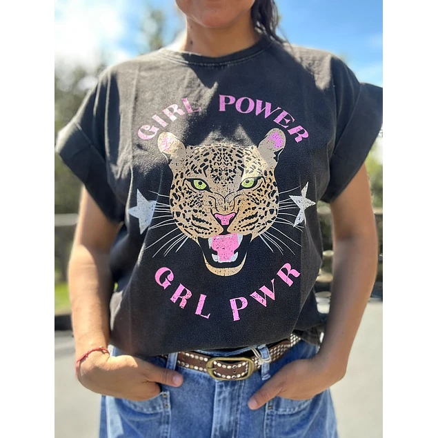Polera Tigre Negra