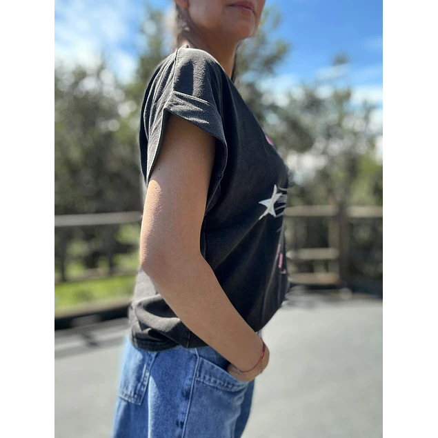 Polera Tigre Negra