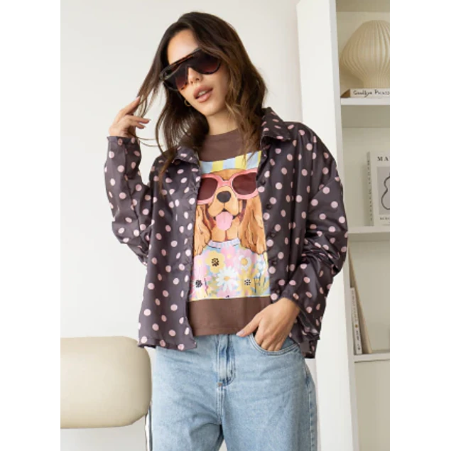 Chaqueta Rompeviento Choco Rosa